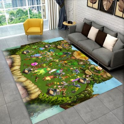 3D My Singing Monsters Video Game Cartoon Area Rug Carpet for Home Living Room Bedroom Sofa 16 - My Singing Monsters Shop