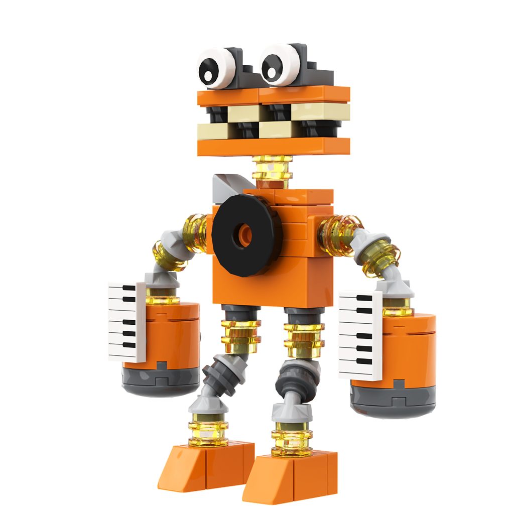 MOC My Singing Monsters Wubbox Building Blocks Model Horror Cartoon Music Development Games Bricks Toy For 2 - My Singing Monsters Shop