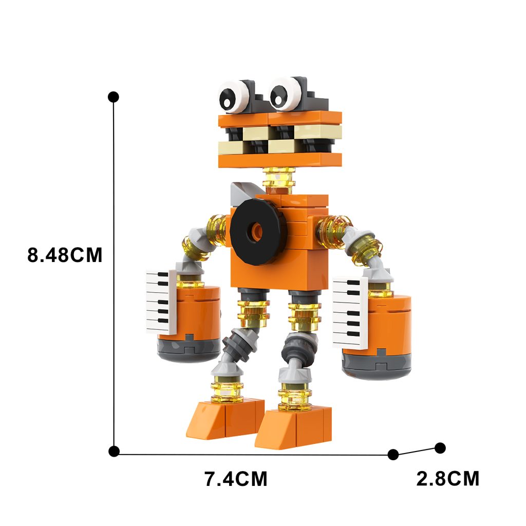 MOC My Singing Monsters Wubbox Building Blocks Model Horror Cartoon Music Development Games Bricks Toy For 4 - My Singing Monsters Shop