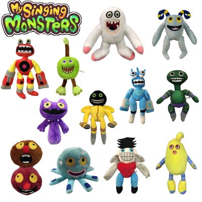 My Singing Monsters Wubbox Plush Toys Cute Soft Stuffed Kawaii Cartoon Dolls Peluches New Year Christmas - My Singing Monsters Shop
