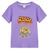 My Singing Monsters Cartoon T shirt 100 Cotton Short Tops boys girl clothes Anime Tees kids 5 - My Singing Monsters Shop