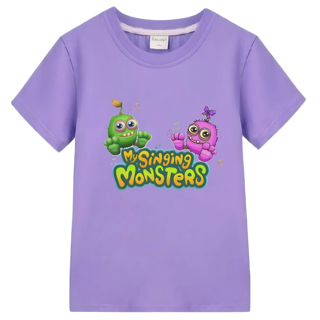 My Singing Monsters Children Graphic T Shirts Cartoon Tees Short Sleeve Round Collar T Shirts 100 4 - My Singing Monsters Shop