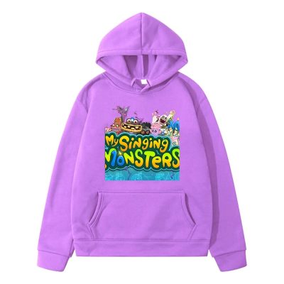 My Singing Monsters Cute Hoodies Sweatshirt Autumn anime hoodie girls boys clothes y2k sudadera Cartoon hoodie - My Singing Monsters Shop