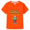 My Singing Monsters Cute T shirt Kawaii Short Tops 100 Cotton Anime Tees y2k boys girl 1 - My Singing Monsters Shop