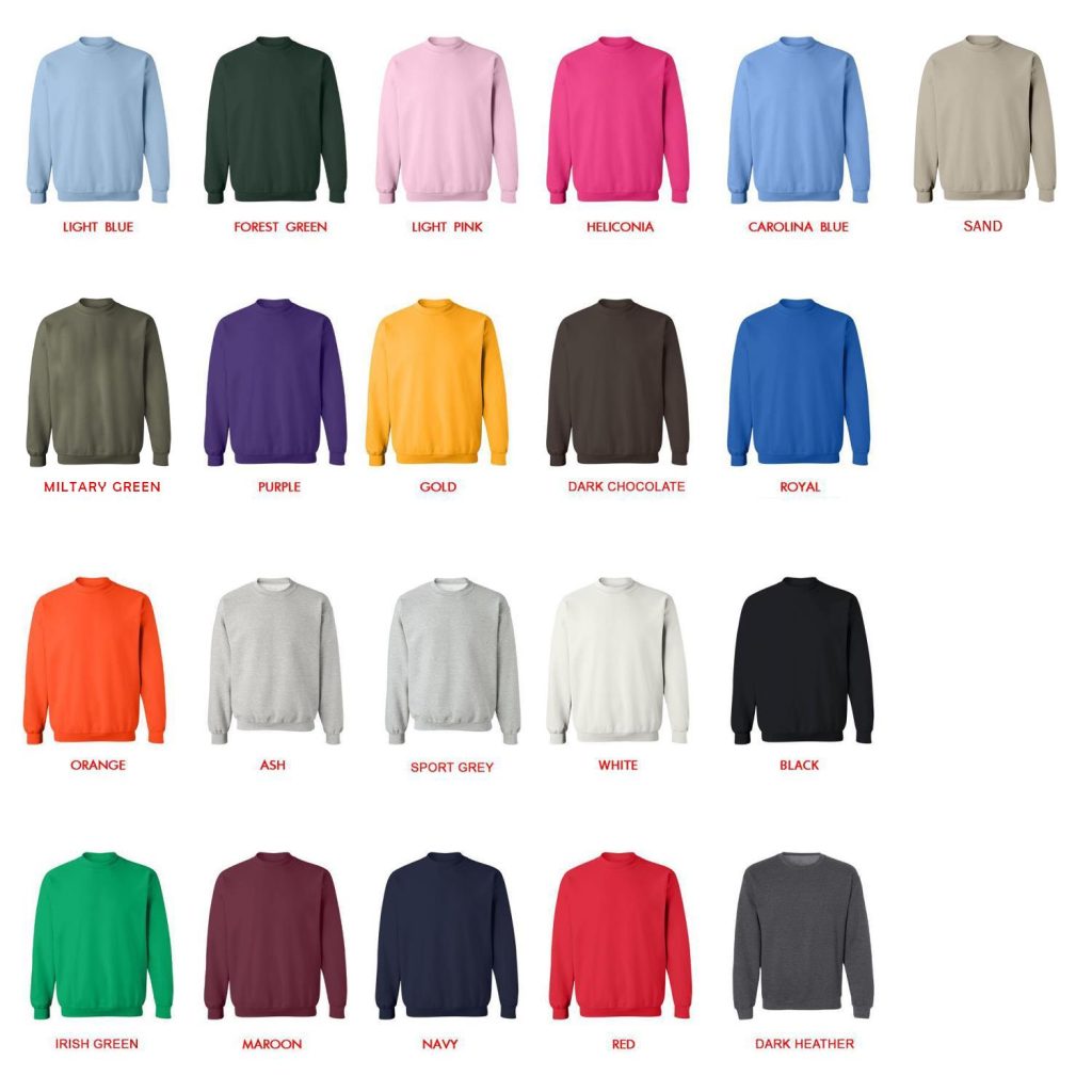 sweatshirt color chart - My Singing Monsters Shop
